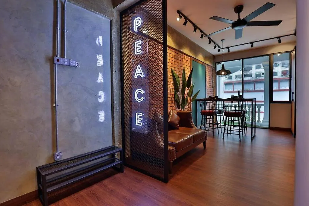 דירות Industrial Concept Melaka Town 6Pax- 3Br- Wifi