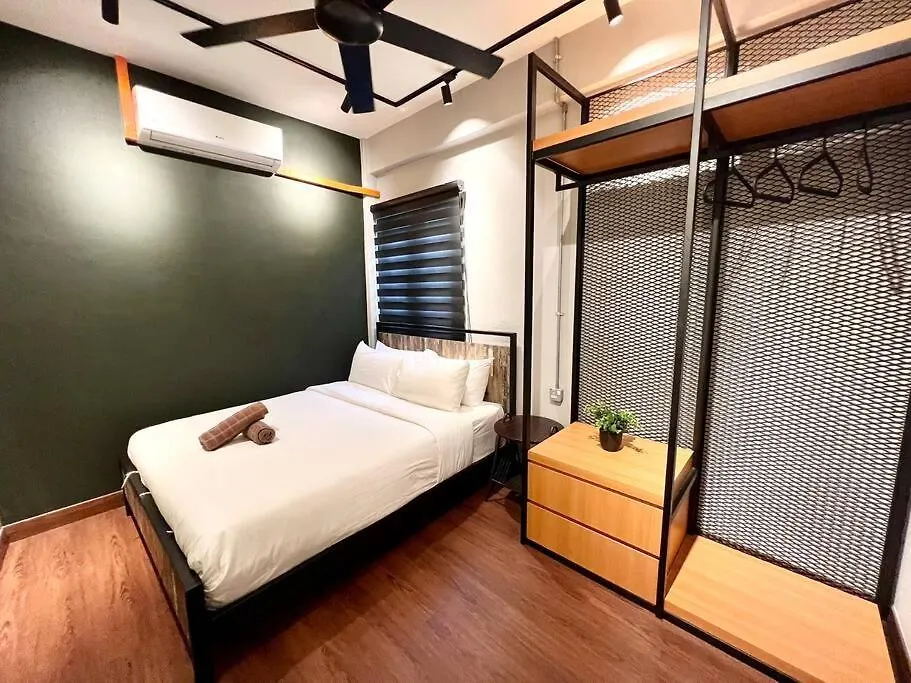 דירות Industrial Concept Melaka Town 6Pax- 3Br- Wifi 0*, Malacca מלזיה